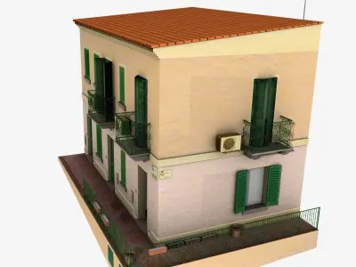 Village Home S-E 3D model