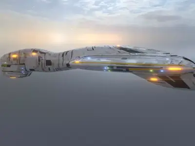 Space Destroyer 3D model