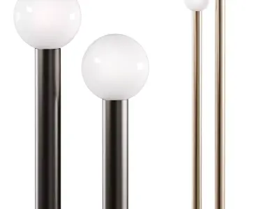 Anthropologie Bellamy Floor Lamp 3D model