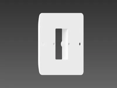 Ikea Tradfri Dimmer Adapter for Single UK Light Switch 3D print model