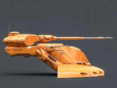 Star Wars AAT Battle Tank 3D  Print Ready Model Kit 3D print model