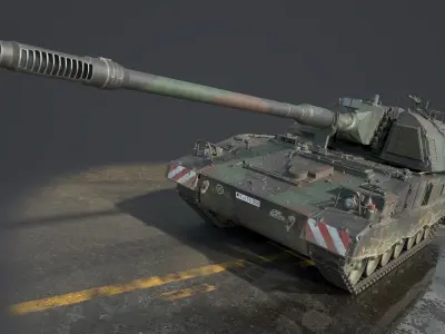  PZH-2000 Self Propelled Howitzer 