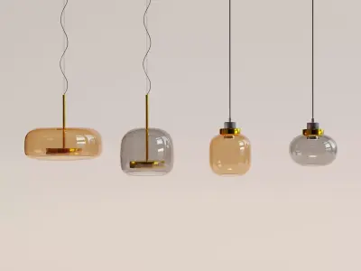 Pendant lamp - Friendlylight 3D model