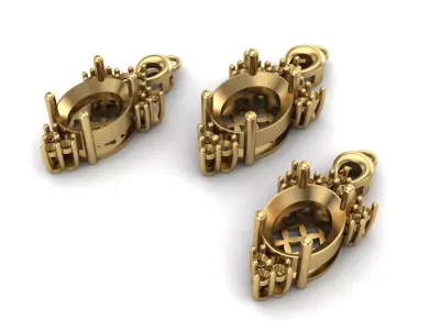 Half set 0032 3D print model