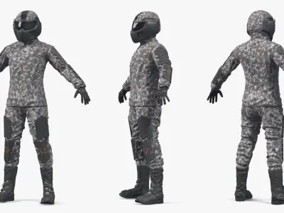  Ratnik 3 Tactical Armor Suit Grey Camo 