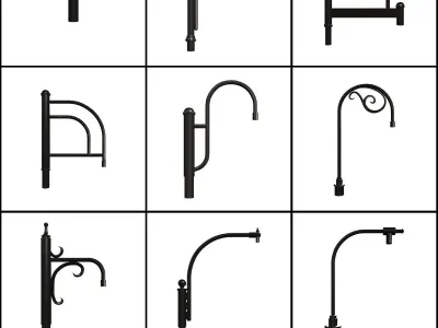 Light Pole-2 3D model