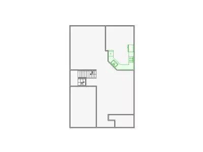 Simple Interior Sketch - 2001-2500 SF - Xactimate - Matterport 3D model