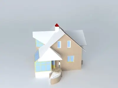 Winter garden 2 Free 3D model