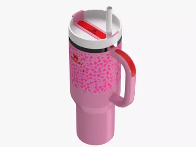 Stanley Valentine Day Tumblers 3D Model Pack