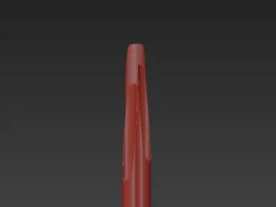 Unique bullet 3D model