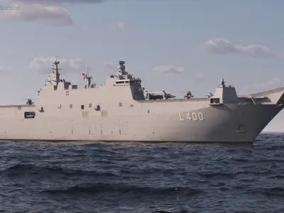  Aircraft Carrier TCG Anadolu L400 