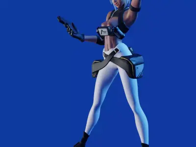 Nova Striker Sexy Mercenary 3D print model