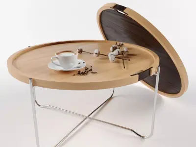 Tray Table CH417 Free 3D model