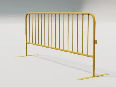 Safety Barrier 3D model get