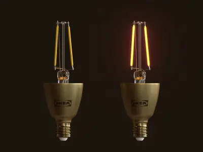 Rollsbo Led Bulb IKEA 3D model