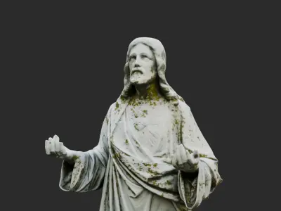 Jesus Monument 3D model