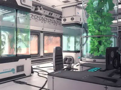 Sci Fi Laboratory 03 3D model