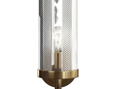 Vienna Sconce Low-poly 3D model