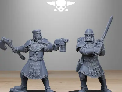 Vodalites Melee Infantry 3D print model