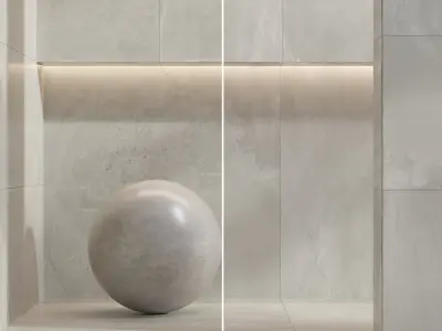 Concrete Set 07 - Bundle - 2 Types of Concrete - 5k Texture