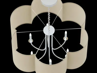 Arteriors Rittenhouse Chandelier 3D model