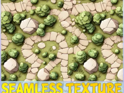 Stylized Ground Seamless Texture Texture 8