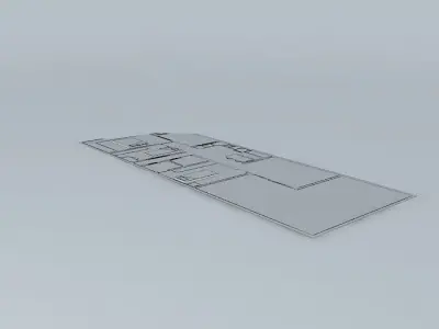 ritaorkut floor plan of room Free 3D model