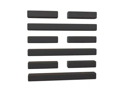 I Ching Hexagrams 63 ji ji v1 001 Low-poly 3D model