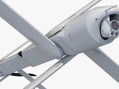  Attack Loitering UAV Weapon White 