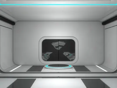 Sci Fi Room 3D model