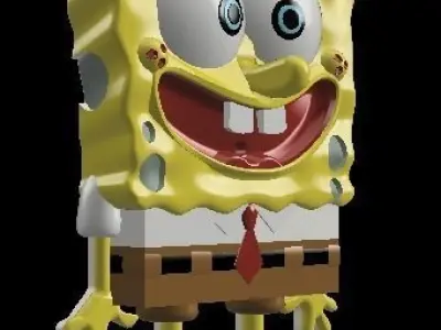 Spongebob Light switch  3D print model