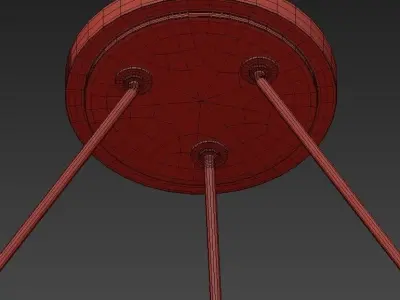 THE CIRCULUS circle hanging from ceiling 3D model