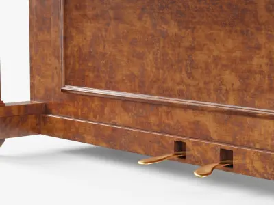  Marblewood Upright Piano 