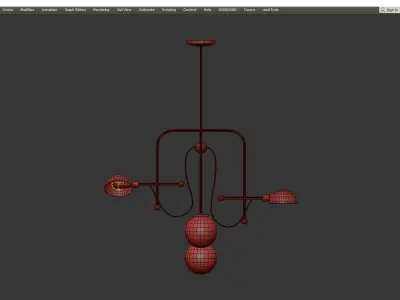 GOLD LAZY Low-poly 3D model