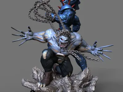  General ZOD and Eqqus Superman villains STL 3d printing 3D print model