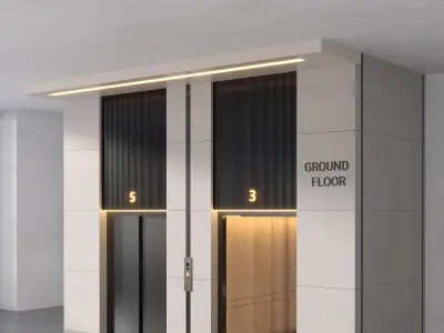 ELEVATOR NO11 A 3D model