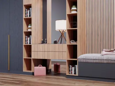 Entrance Hall Cabinet  3D model