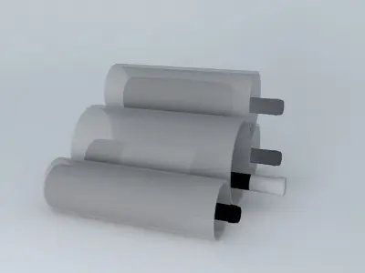 Door Bottles Support Free 3D model