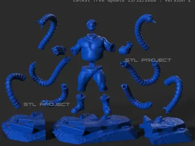 Dr Octopus Classic 3D print model