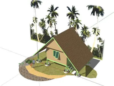 Creative Design-Holiday Cabin-0108 3D model