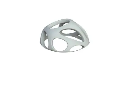 SciFi Cube Object No 49931 Low Poly Shape Low-poly 3D model