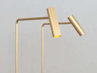 Heron Floor Light Free 3D model