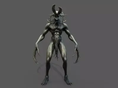 Monsters Pack 1 Low-poly 3D model