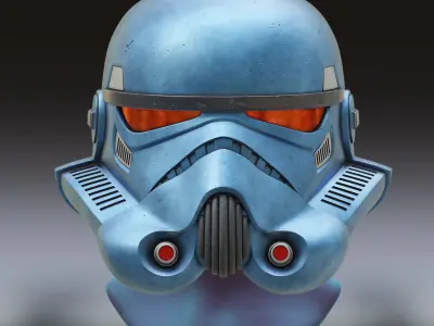 Dark Trooper Phase Zero 3D print model