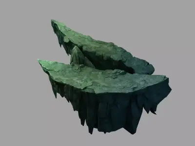 Dragon Hall - Right Upper Cliff 324 3D model