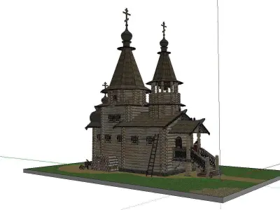 Architecture-Religion-God-Culture-Temple -0224 3D model