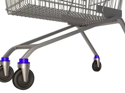 Shopping Cart 3D model