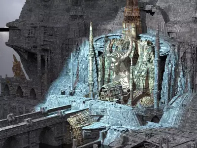 Covenant City Kit bash 3D model