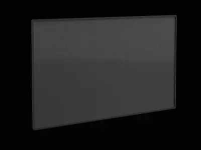 Flat Screen Television Low-poly 3D model