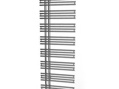 Silver Metal Radiator For Indoor Use 3D model